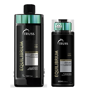 Kit TRUSS Equilibrium Shampoo 1L + Condicionador 300ml