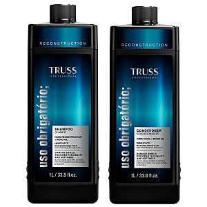 Kit TRUSS Uso Obrigatório Shampoo + Condicionador 1L