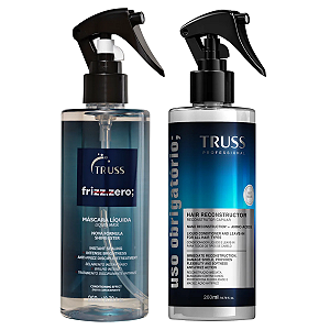Kit Truss Reconstrutor Uso Obrigatório + Spray Frizz Zero