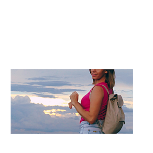 Mochila em tecido