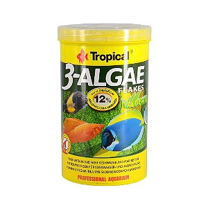 Tropical 3-algae Flakes 50g Ração P/peixes Marinhos