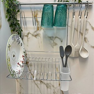 Escorredor de Parede Cook Home 52cm Cromado