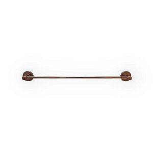 Porta Toalha Banho Parafusar Bello Romar Rose Gold