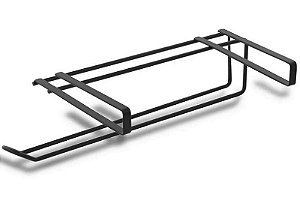 Suporte para Rolos Papel Toalha Encaixe Preto Mimo Style