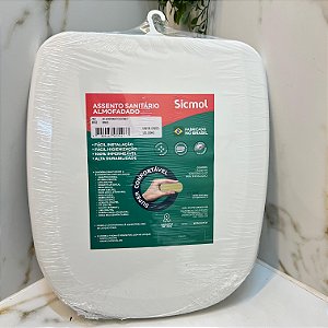 Assento Vaso Sanitário Quadrado Délicat Multi Sicmol