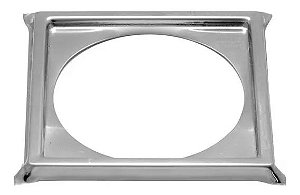 Porta Grelha Caixilho Inox 15x15