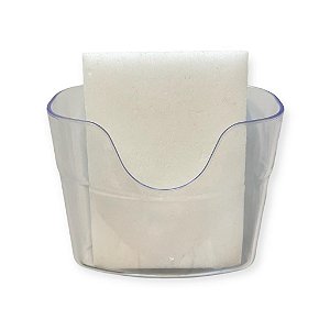 Suporte Para Bucha Pia Cozinha Incolor Com Ventosa Plástico