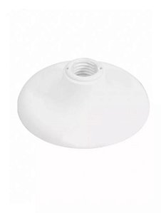 Luminária Plafon  Bocal para Lâmpada Economic Branco