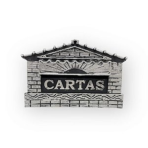Caixa Correio Casinha Prata