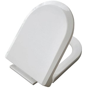 Assento Vaso Sanitario Branco Soft Close Riviera/Nexo Sicmol
