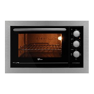 Forno Elétrico de Embutir Fit Line 48L Inox Fischer 220v
