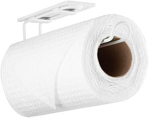 Suporte para Papel Toalha Adesivo Branco ou Preto Arthi