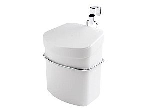 Lixeira Com Suporte Cozinha Porta Armário Future 2,5L