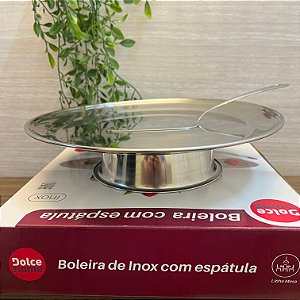 Boleira Porta Bolo com Espatula de Inox