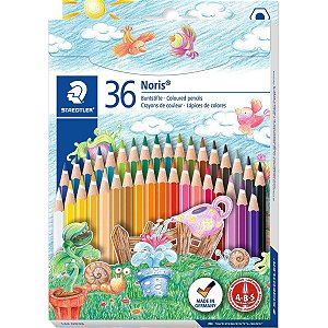 Lápis de Cor Staedtler Noris 36 Cores