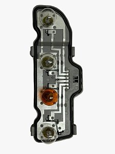 Circuito Elétrico da Lanterna Traseira FIAT STRADA Lado Direito + Lâmpadas