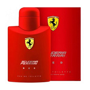 man in red ferrari perfume masculino