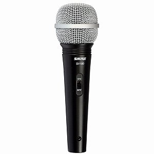 Microfone Shure Com Fio SV100 Cardióide Dinâmico Original