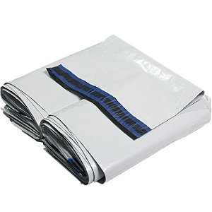 100 Envelopes Plástico 20x30cmde Segurança Coex C/ Lacre