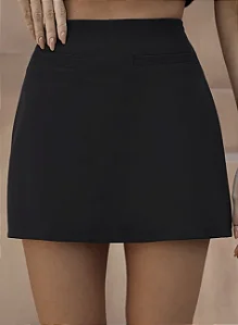 SHORTS SAIA ALFAIATARIA BIANCA - PRETO