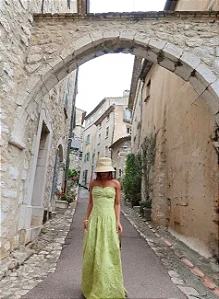 VESTIDO LONGO LAISE SEM ALÇA - VERDE LIMÃO