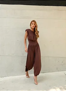 MACACÃO ALADIN BRUNA - CHOCOLATE