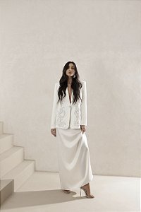 SAIA CETIM SUPER LONG SUMMER CHIC - OFF WHITE