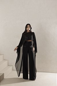 CAPA CHIFFON CELEBRATION - PRETO