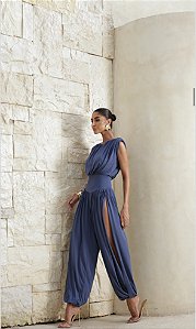 MACACÃO ALADIN BRUNA - AZUL JEANS