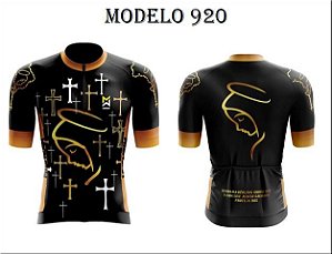 Camisa de Ciclismo Nossa Senhora - Edição Especial-PRETA