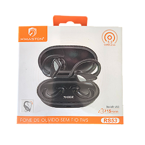 🎧"Fone de Ouvido Bluetooth RS53 da HMASTON com Som Superior e Conexão Estável"🎧