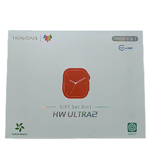 Relógio Inteligente Smartwatch 49mm Com 7 Pulseiras Color