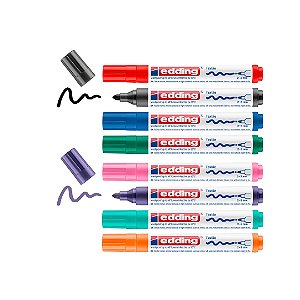 edding 4500 - Caneta para tecido permanente - Base d’água - 2 a 3 mm