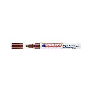edding 750 - Marcador permanente - Marrom - Base solvente - 2 a 4 mm