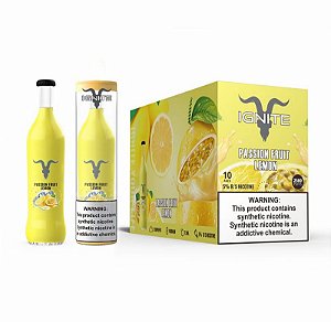 Pod Descartável – Passion Fruit Lemon – V25 – 2500 Puff – Ignite
