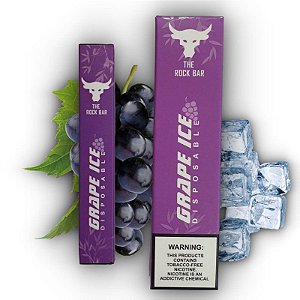 Grape Ice - The Rock Bar - 300 Puffs - Pod Descartável