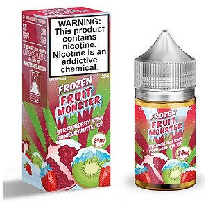 Líquido Nicsalt - Strawberry Kiwi Pomegranate Ice Frozen Fruit Monster - 30ml