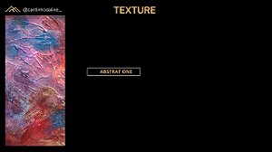 PLACA DE REVESTIMENTO  FLEXÍVEL - TEXTURE ABSTRAT ONE