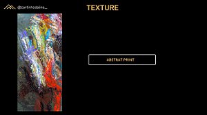 PLACA DE REVESTIMENTO  FLEXÍVEL - TEXTURE ABSTRAT PRINT