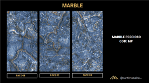 PLACA DE MÁRMORE FLEXÍVEL - MARBLE PRECIOSO