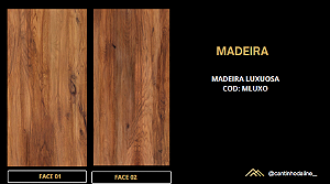 PLACA DE MÁRMORE FLEXÍVEL - MADEIRA LUXUOSA