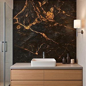 PLACA DE MÁRMORE FLEXÍVEL GOLD ART