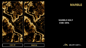 PLACA EFEITO MÁRMORE ÔNIX HOLLY ACETINADO