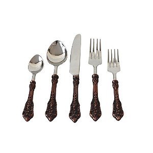 FAQUEIRO EM INOX E BRONZE