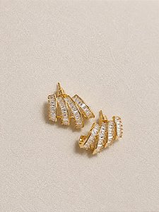 Ear Cuff Linear Baguetes
