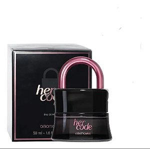 O Boticário Her Code Touch Eau De Parfum 50ml