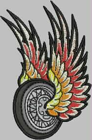 Patch Asa Pneu 10x07 cm