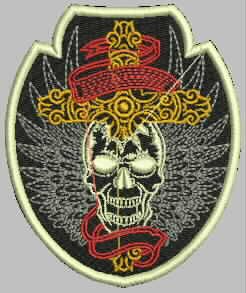 Patch Caveira 10x09 cm