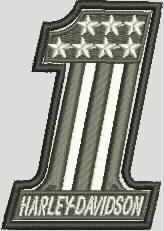 Patch One Skull 10x06 cm