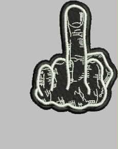 Patch Mão Dedo 08x07 cm